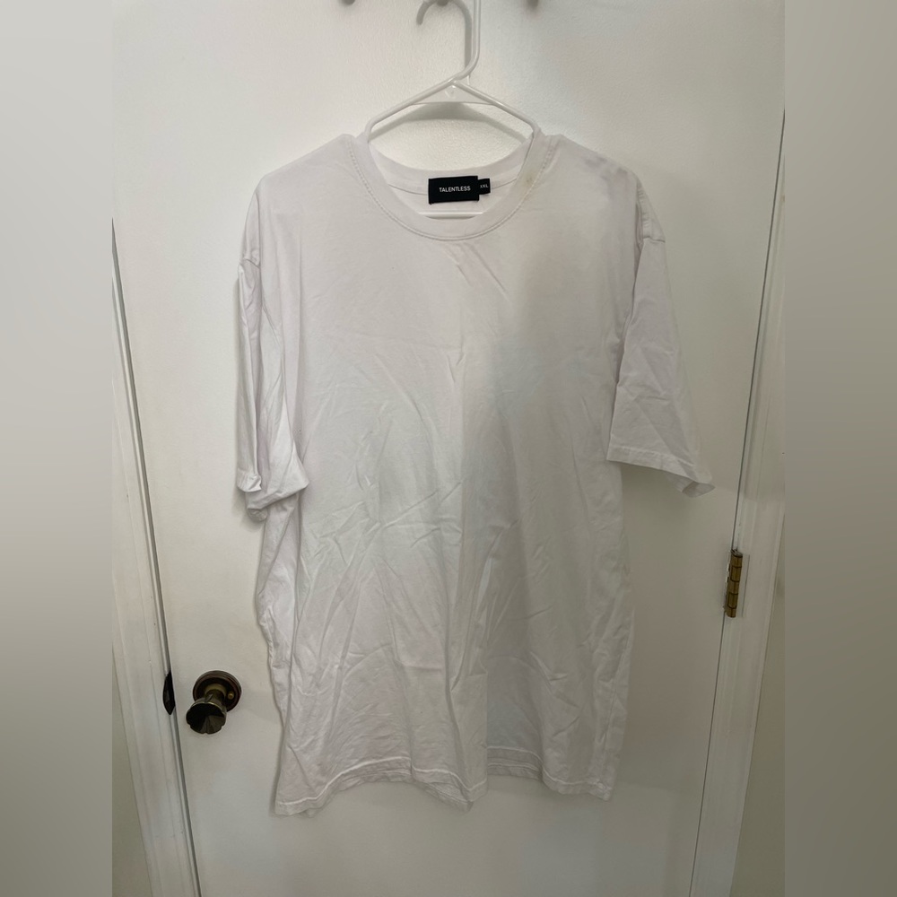 Talentless White Tshirt